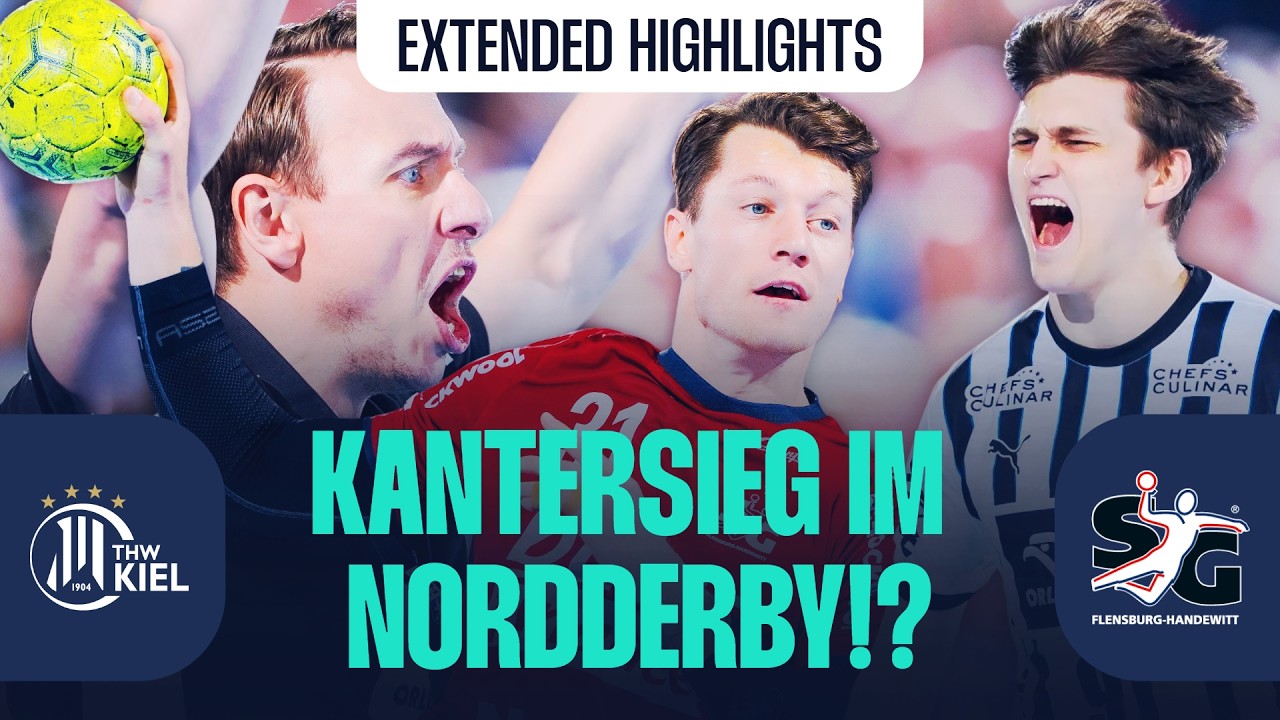 Krasse DOMINANZ beim 116. Nordgipfel?! | Extended Highlights  @thwhandball  🆚@SG Flensburg-Handewitt  ​