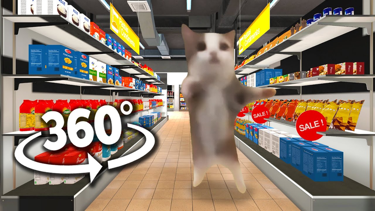 Happy Cat 360&deg; - Supermarket | VR/360&deg; Experience