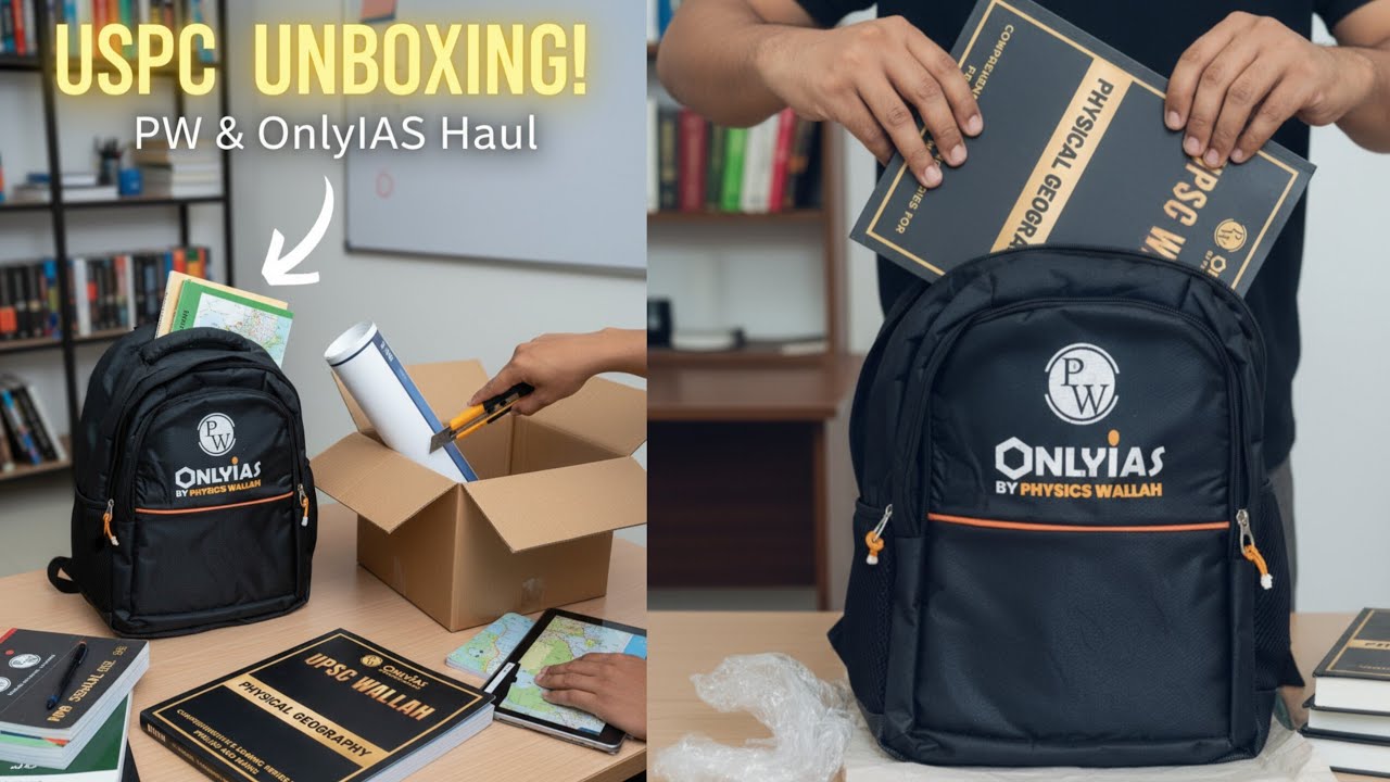 ✨Unboxing the exclusive prarambh 2028 welcome kit & study material 📚