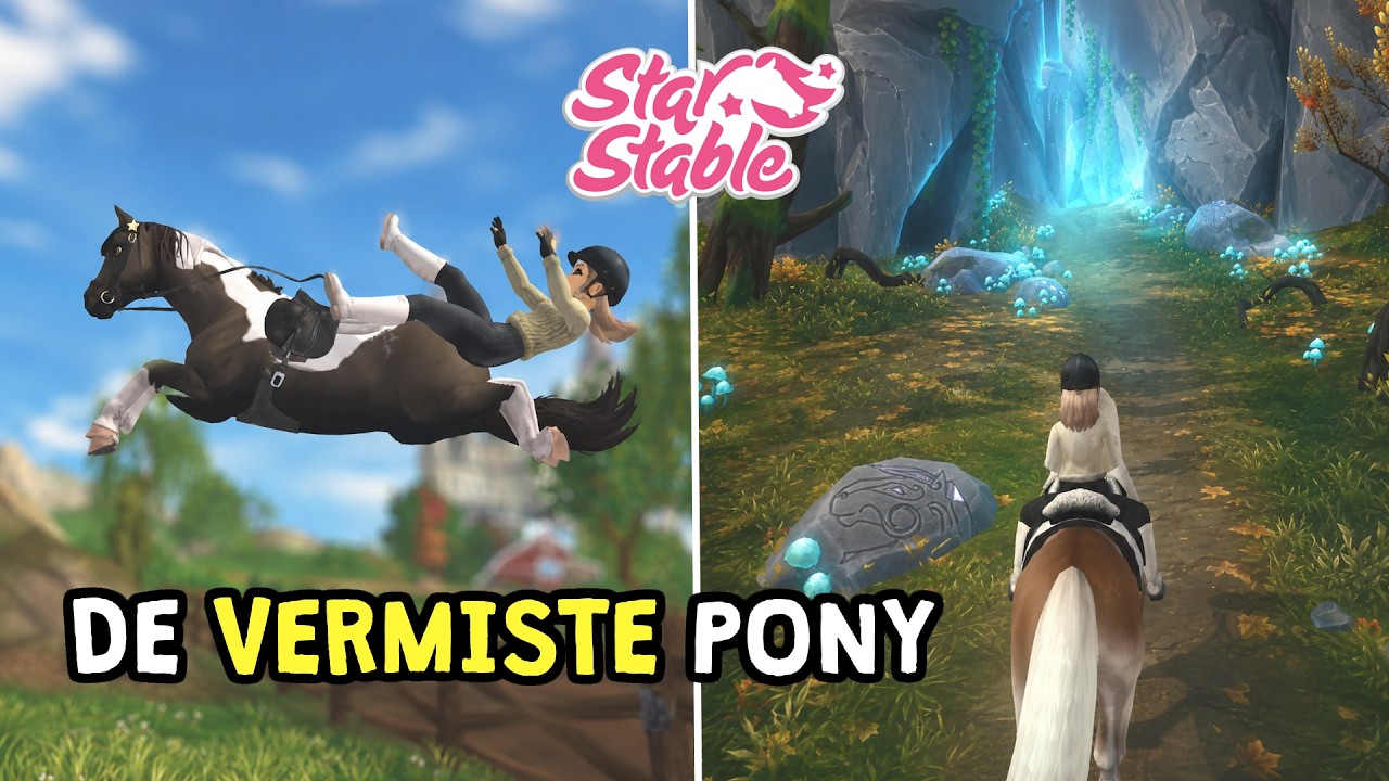 (Griezelfilm) Het Mysterie Van De Verdwenen Pony 😨|  Star Stable Film