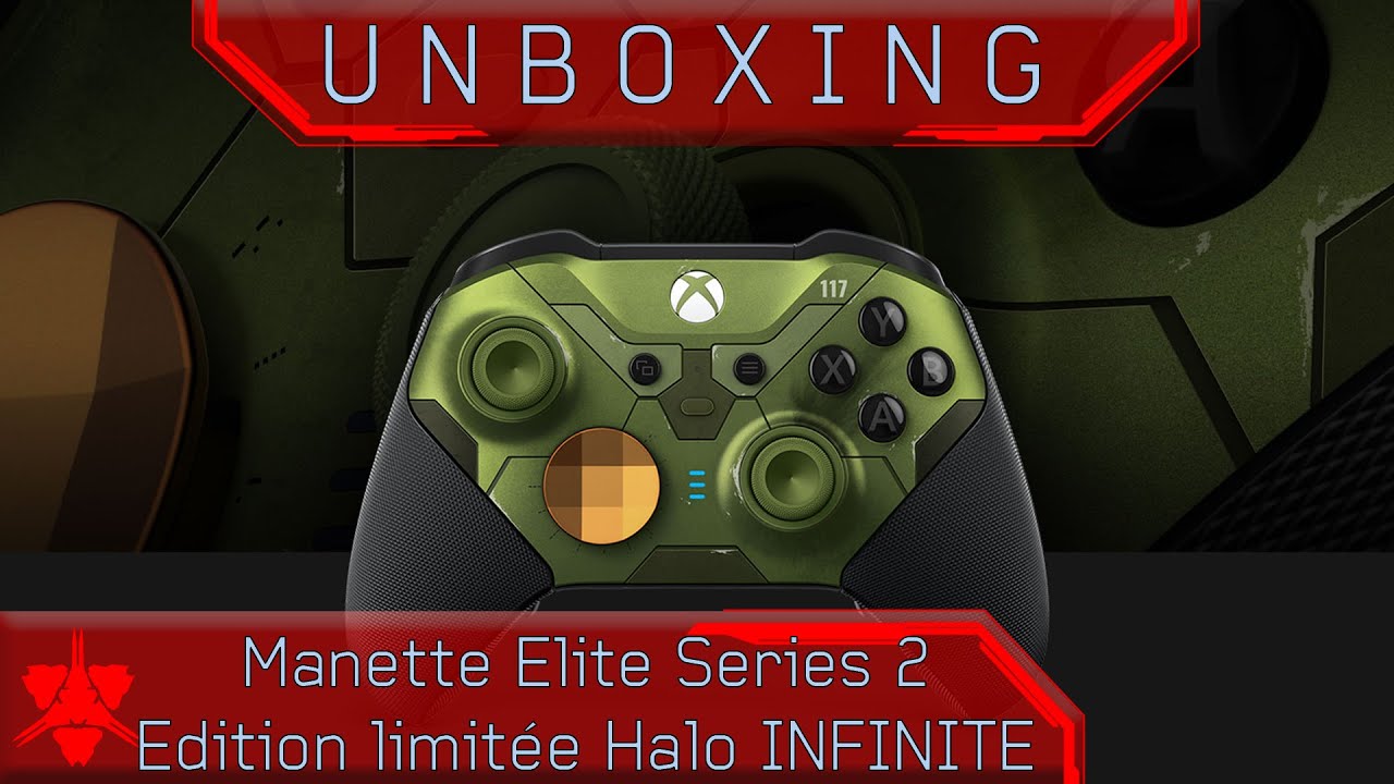 Unboxing : Manette Elite Series 2 Edition Halo INFINITE