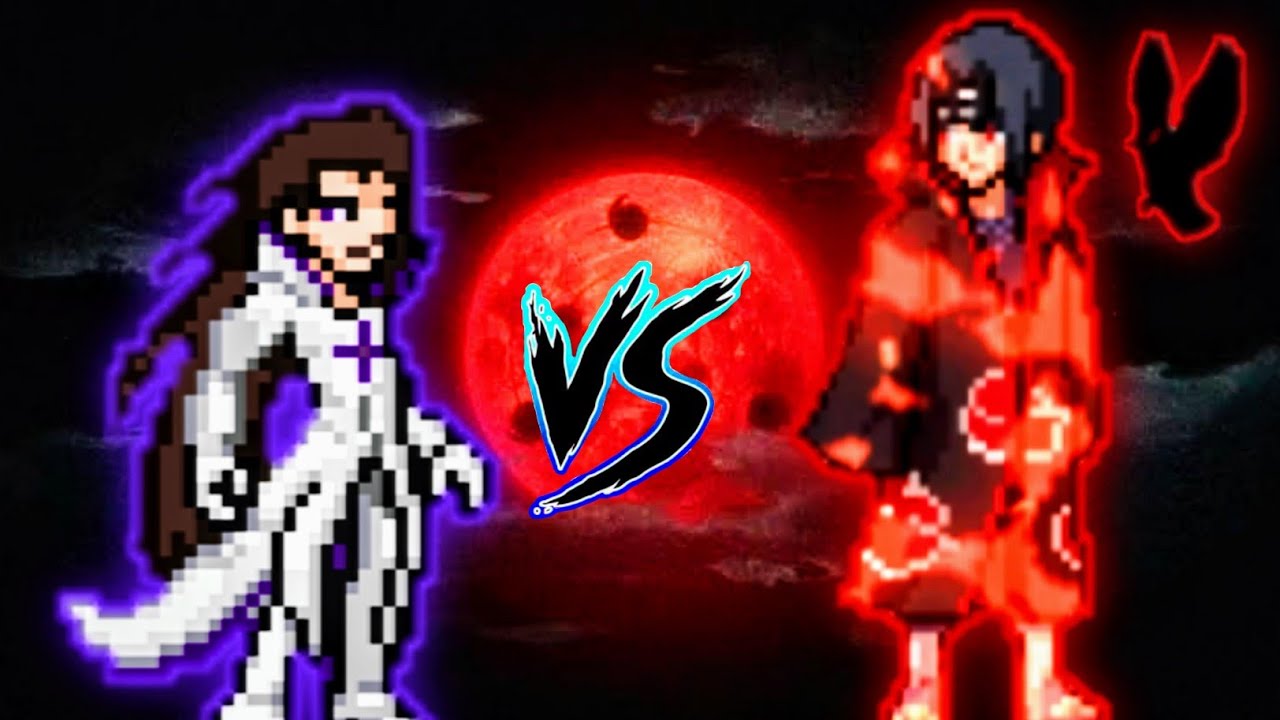 Aizen Sosuke OP (all form) VS Itachi OP in Jump Force Mugen 😱