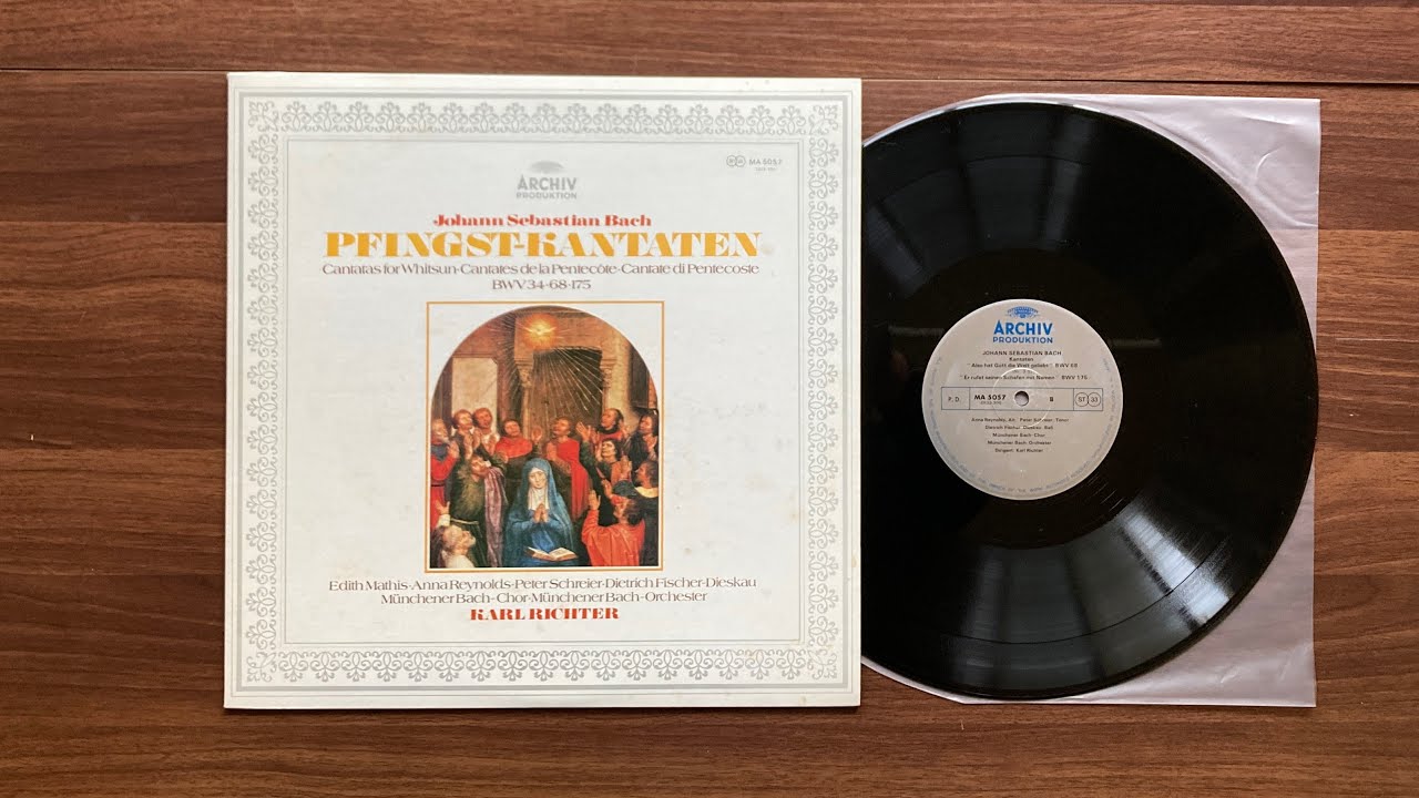 BWV 175 J S Bach Karl Richter Cantata 彼は羊の名を呼びたもう