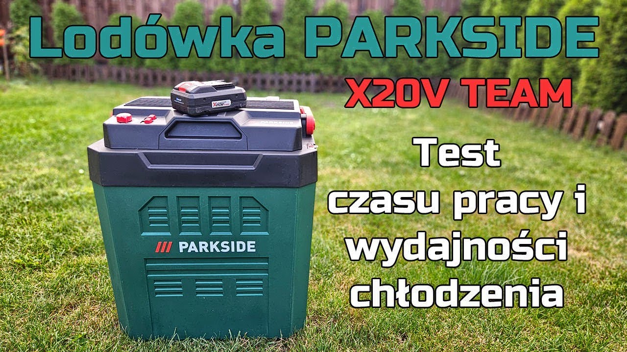Lodówka Parkside PKB 20-Li A1 - TEST - Lodówka x20V TEAM + 12V + 230V