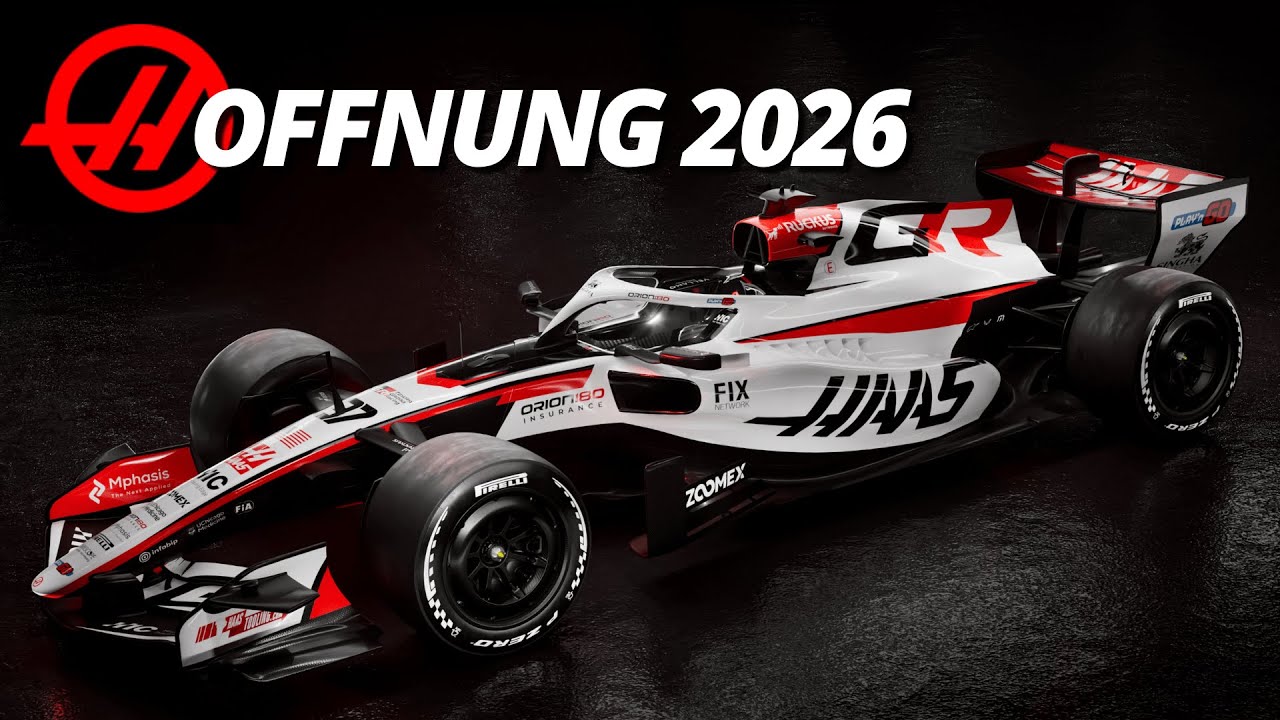 K&ouml;nnte &uuml;berraschen: Der neue Haas VF-26 f&uuml;r die F1-Saison 2026