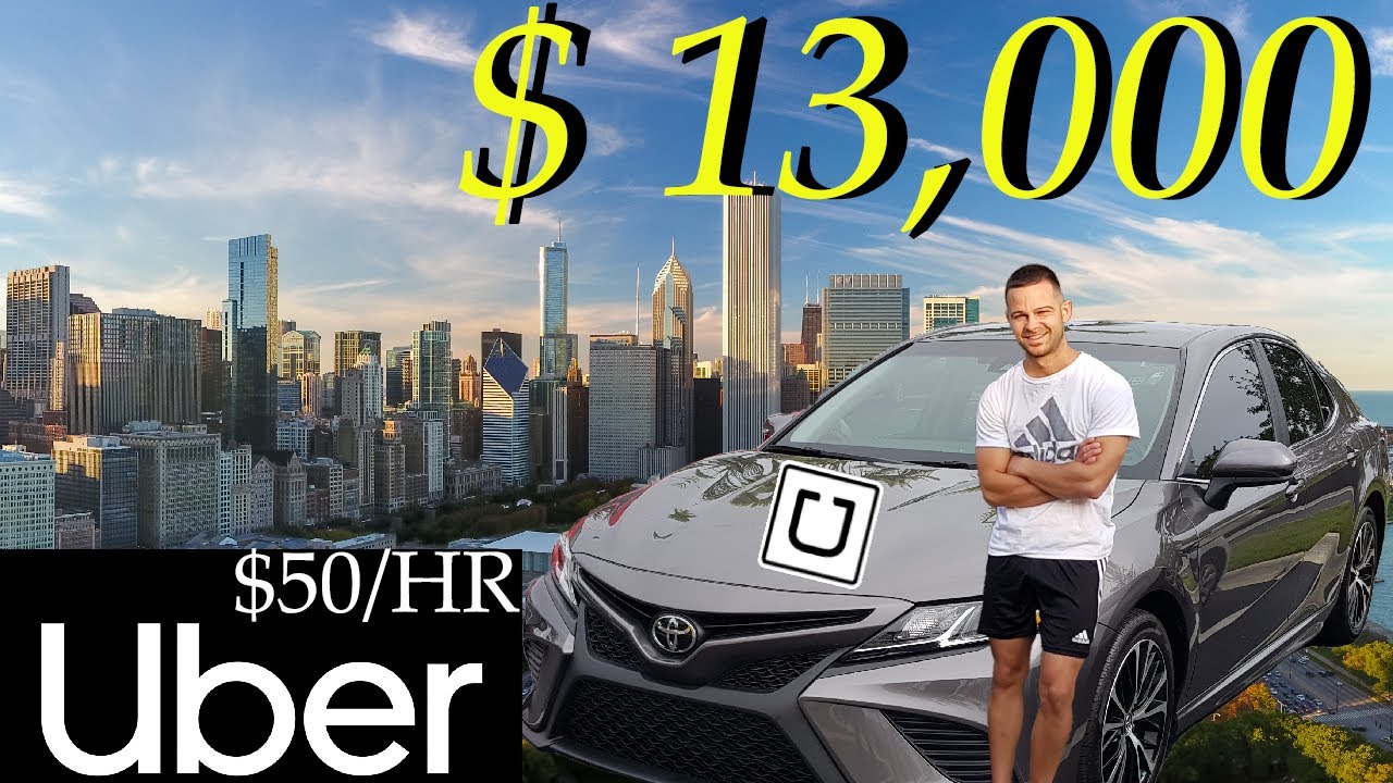 Я заработал 13 000 долларов, работая водителем UBER, за 1 месяц.