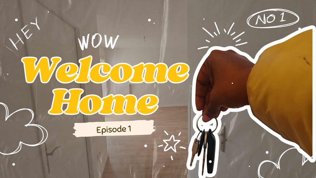 [ WELCOME HOME ] :🌿 Épisode 1 — Les clés d’un nouveau départ - Appartement tour ( vide ) de 45m2🏠
