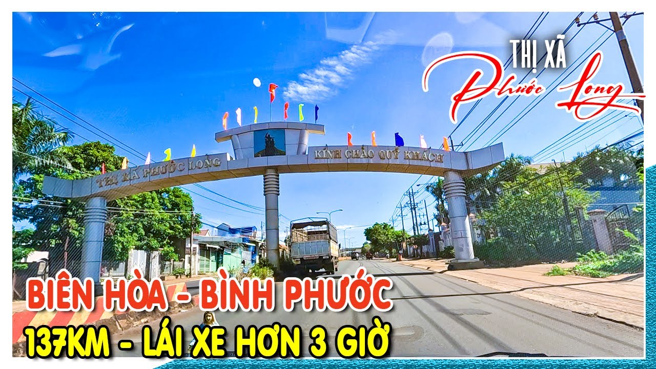 Hành trình BIÊN HÒA - BÌNH PHƯỚC lái xe hơn 3 giờ đồng hồ 137Km NGÁN NGẨM CUNG ĐƯỜNG LỒI LÕM