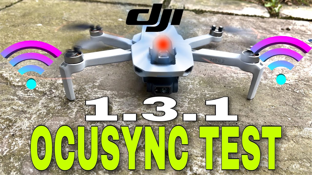 DJI MINI 2 | OCUSYNC TEST 1.3.1