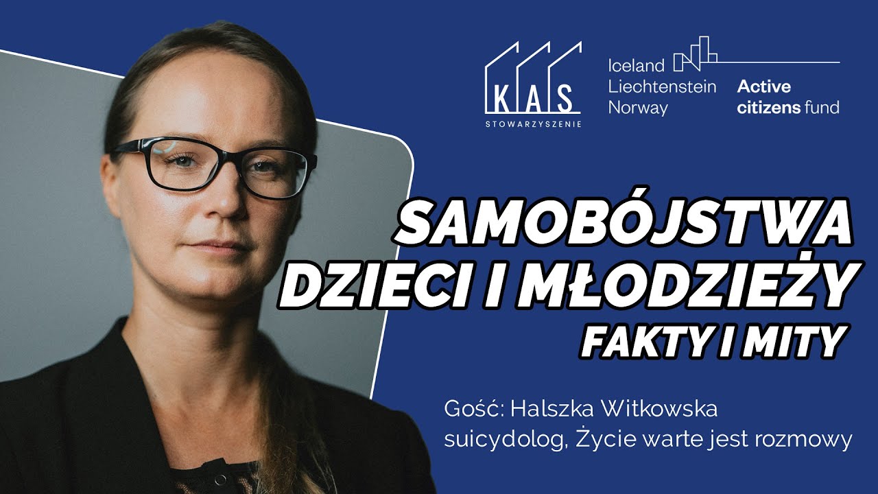 Suicydolog dr Halszka Witkowska o faktach i mitach na temat samobójstw dzieci i młodzieży