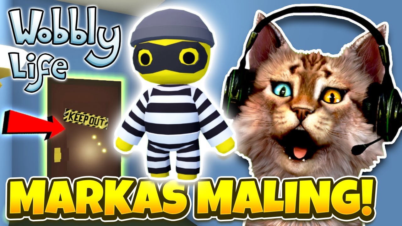 AKU MENEMUKAN MARKAS MALING LETOY TERSEMBUNYI DIKEPUNG POILISI !! 🙀 - Wobbly Life Indonesia