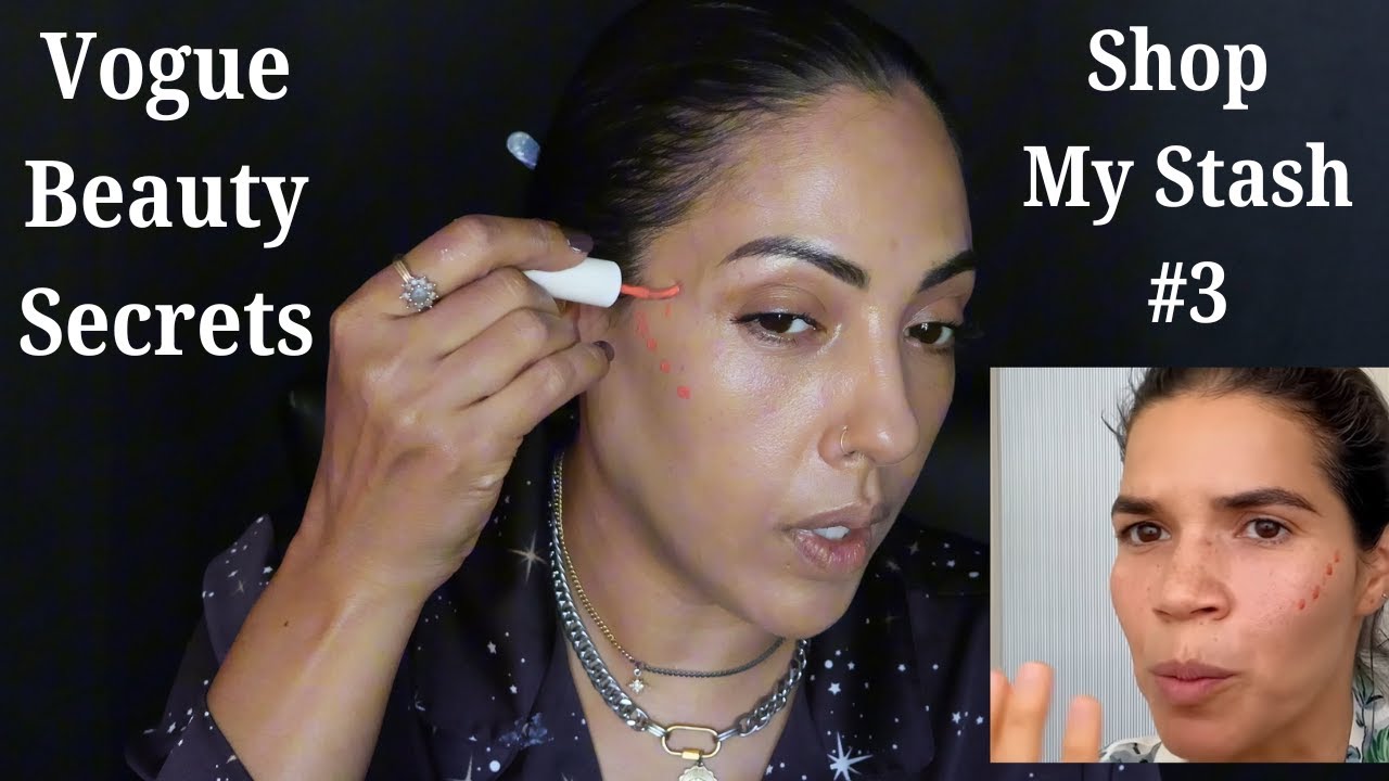 America Ferrera Vogue Beauty Secrets💄Shop My Stash #3 🛒 