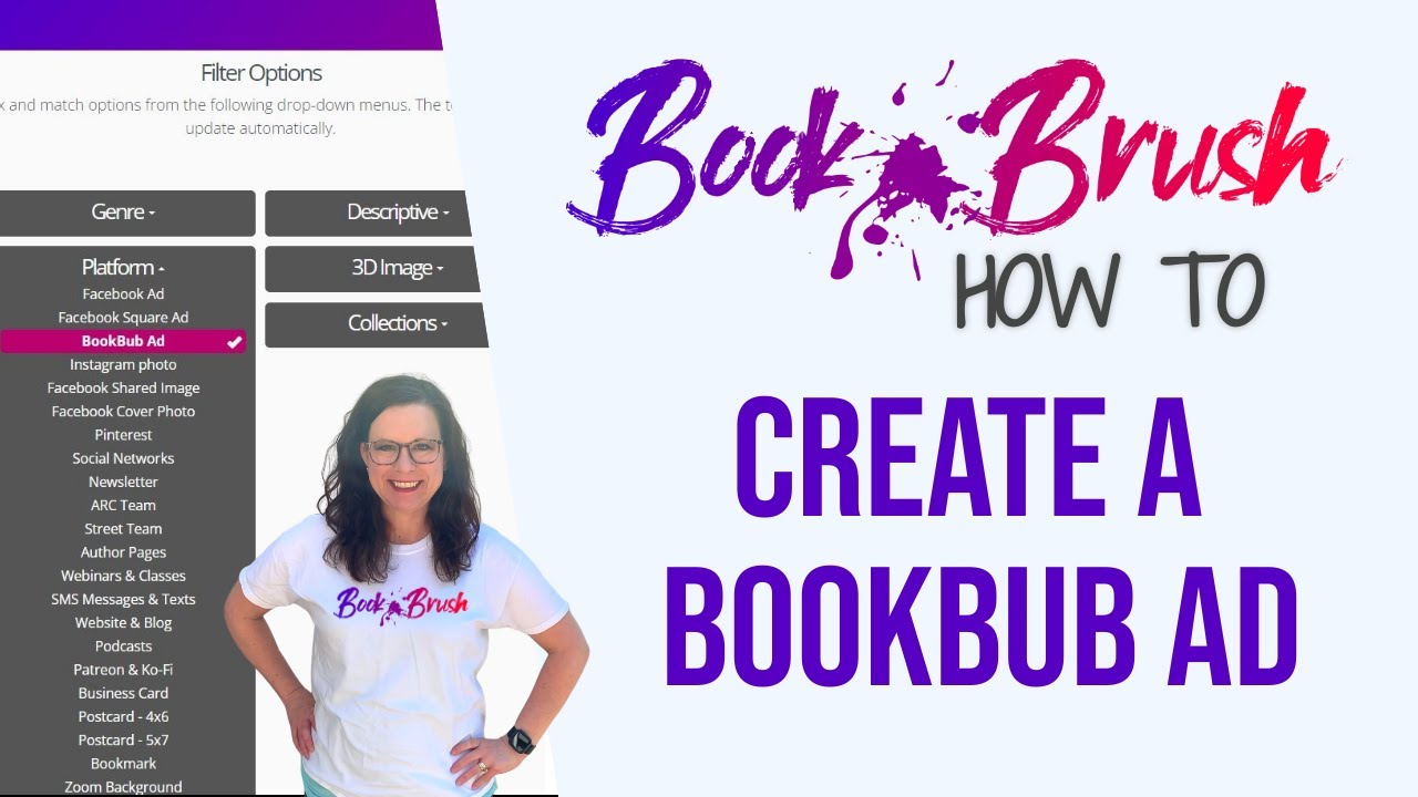 💡 How to Create a BookBub Ad in Book Brush 💡 It's Super Quick & Easy!