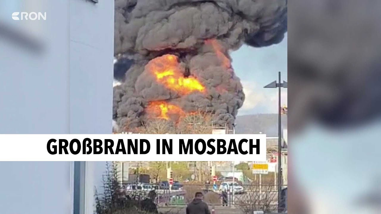 Einkaufszentrum steht in Flammen | RON TV