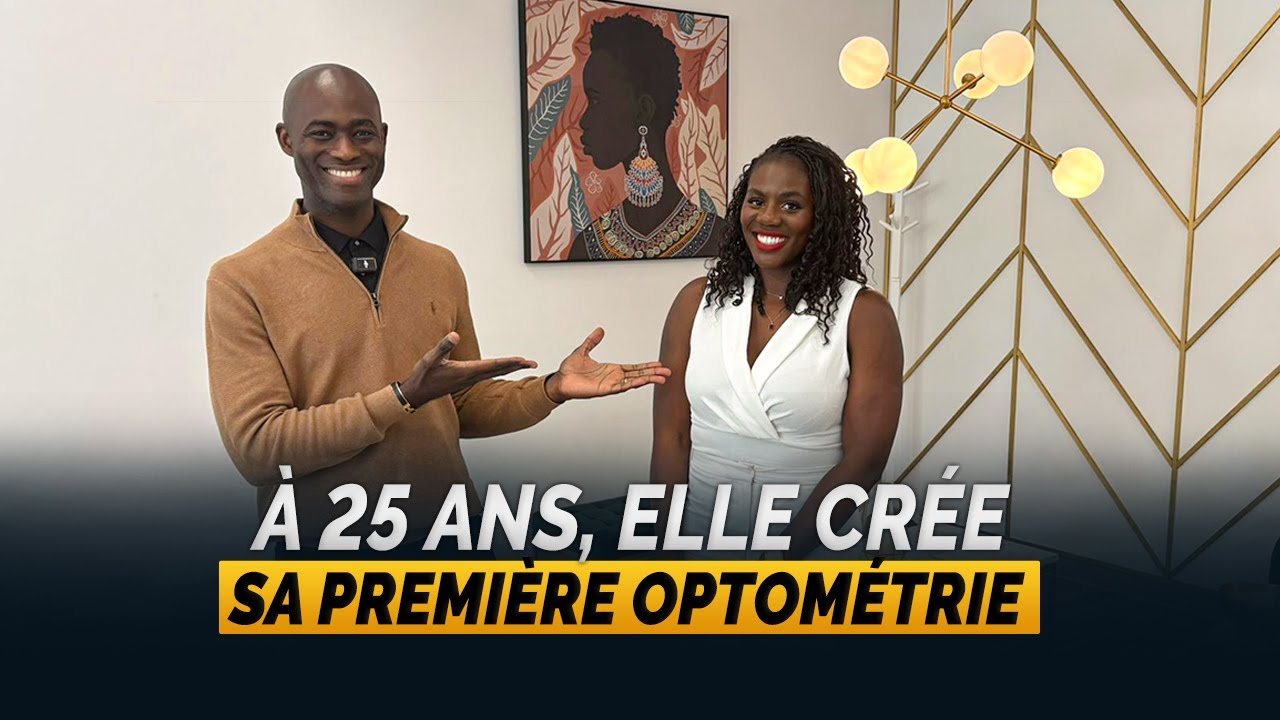 À 25 ans elle est la première noire opticienne au Québec propriétaire d’Optometrie
