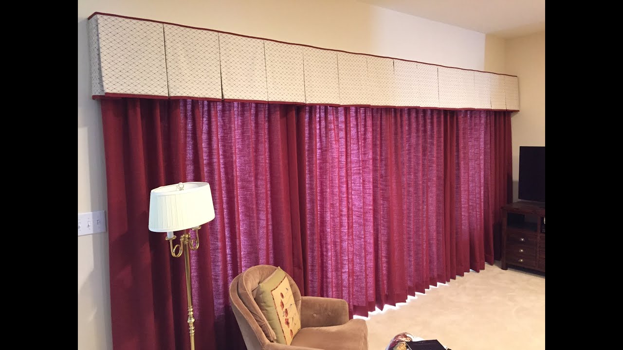 How To Make A Box Pleated Valance