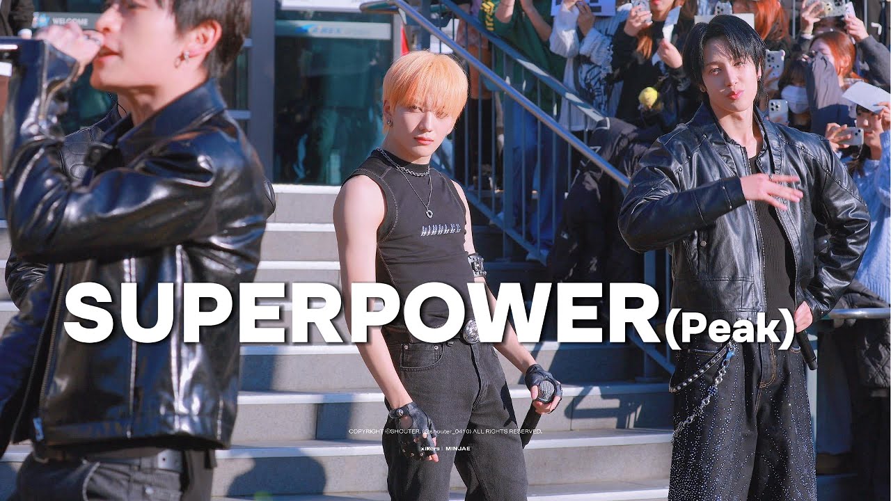 [4k] 251103 미니 버스킹 SUPERPOWER (Peak) 싸이커스 민재 MINJAE foucs CAM
