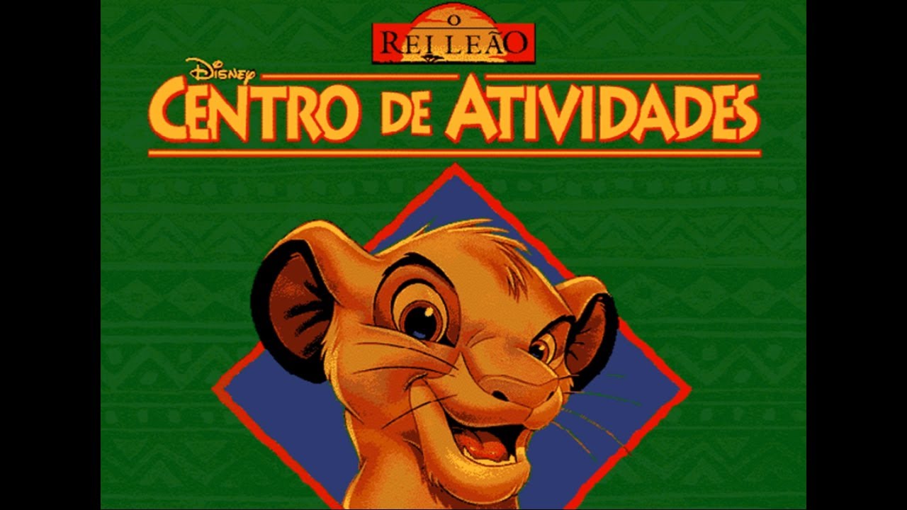 O Rei Leão: Centro de Atividades (1996) - CD-ROM PT-BR