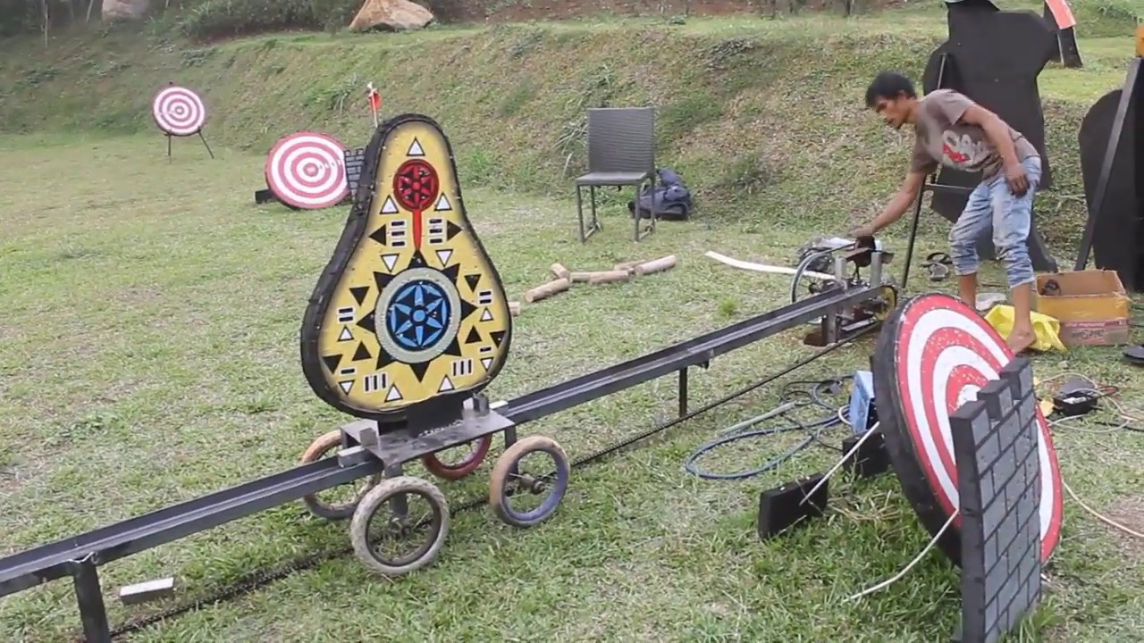 Dynamic Target is now installed @ Numair Traditional Archery Park ,The Ranch Puncak!!