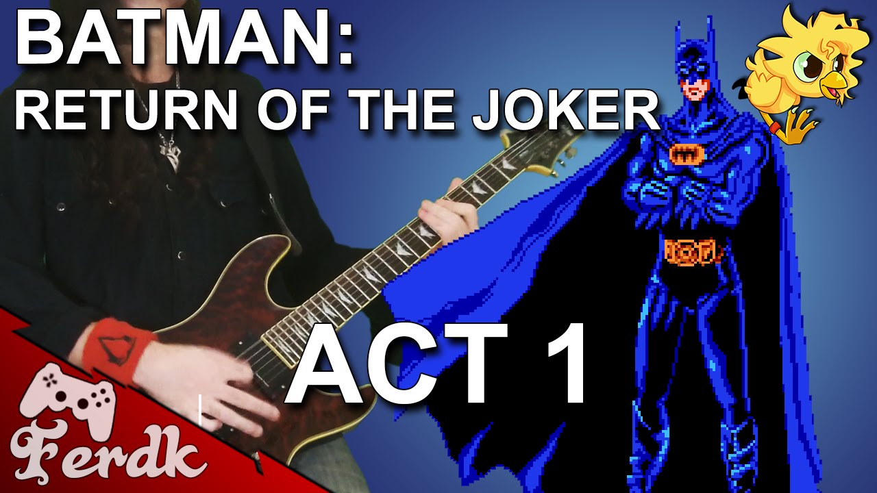 Batman Return of the Joker Act 1【Metal Guitar Cover】 by Ferdk