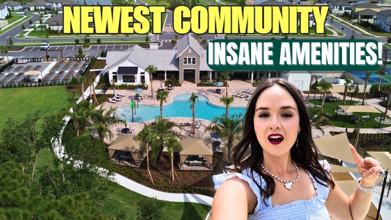 Vida's Way in Wesley Chapel, FL | Community Tour with INSANE Homes... the Amenities Stole the Show
