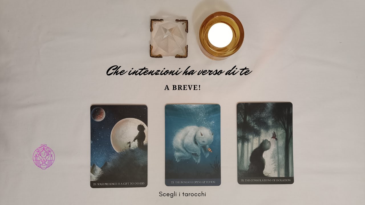 🌈🌟 Che intenzioni ha verso di te A BREVE 🔮 Scegli i tarocchi