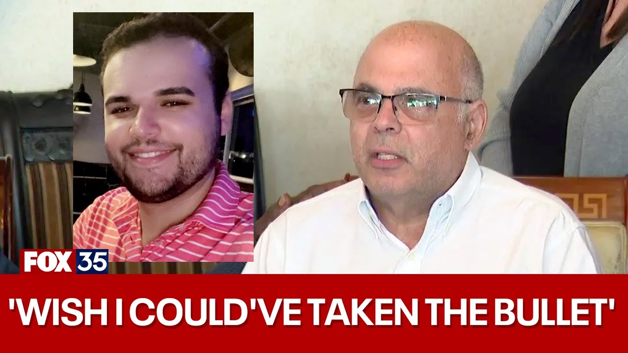 'I wish I could've taken the bullet': Dylan Lyons dad speaks during press conference