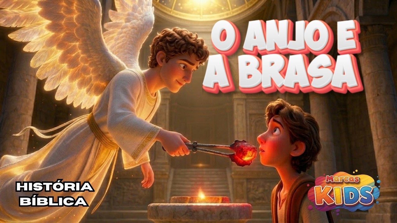 O ANJO E A BRASA | HISTÓRIA BÍBLICA INFANTIL