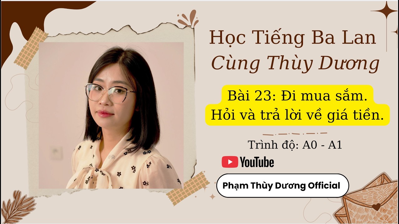 Bài 23: Cách hỏi và trả lời về giá tiền khi đi mua sắm