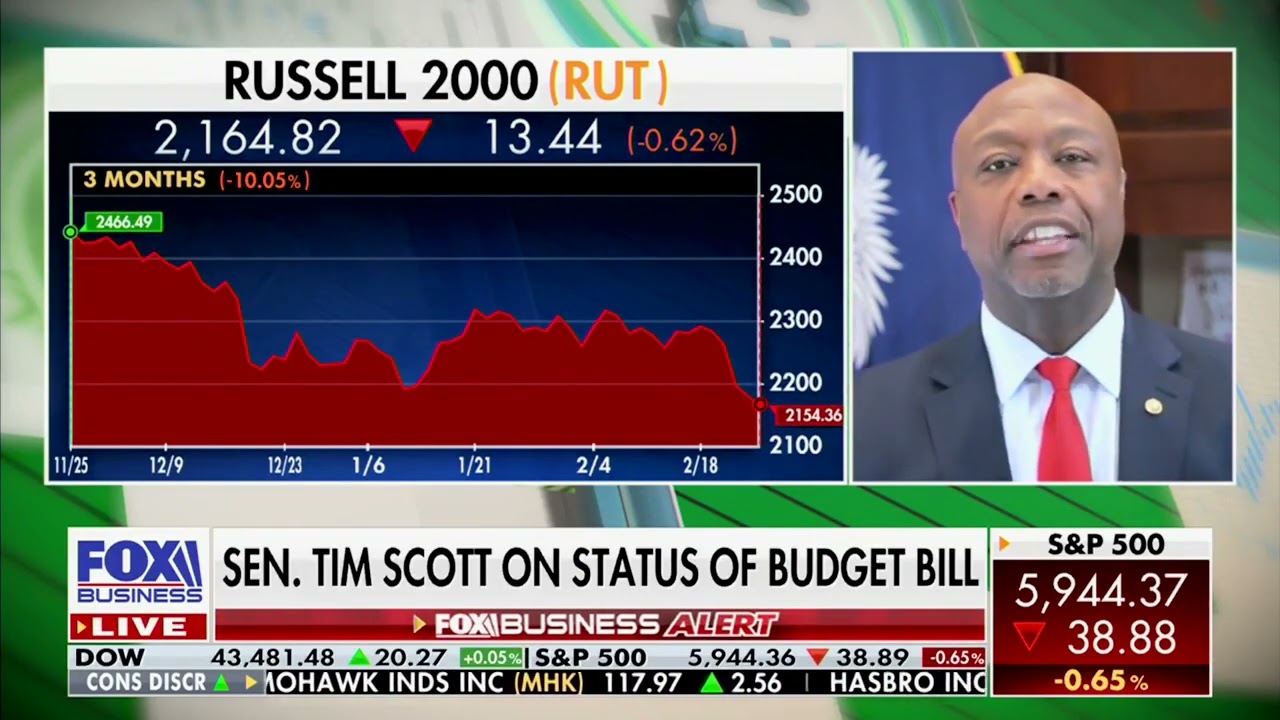 Senator Tim Scott | Fox Business | 2.25.25