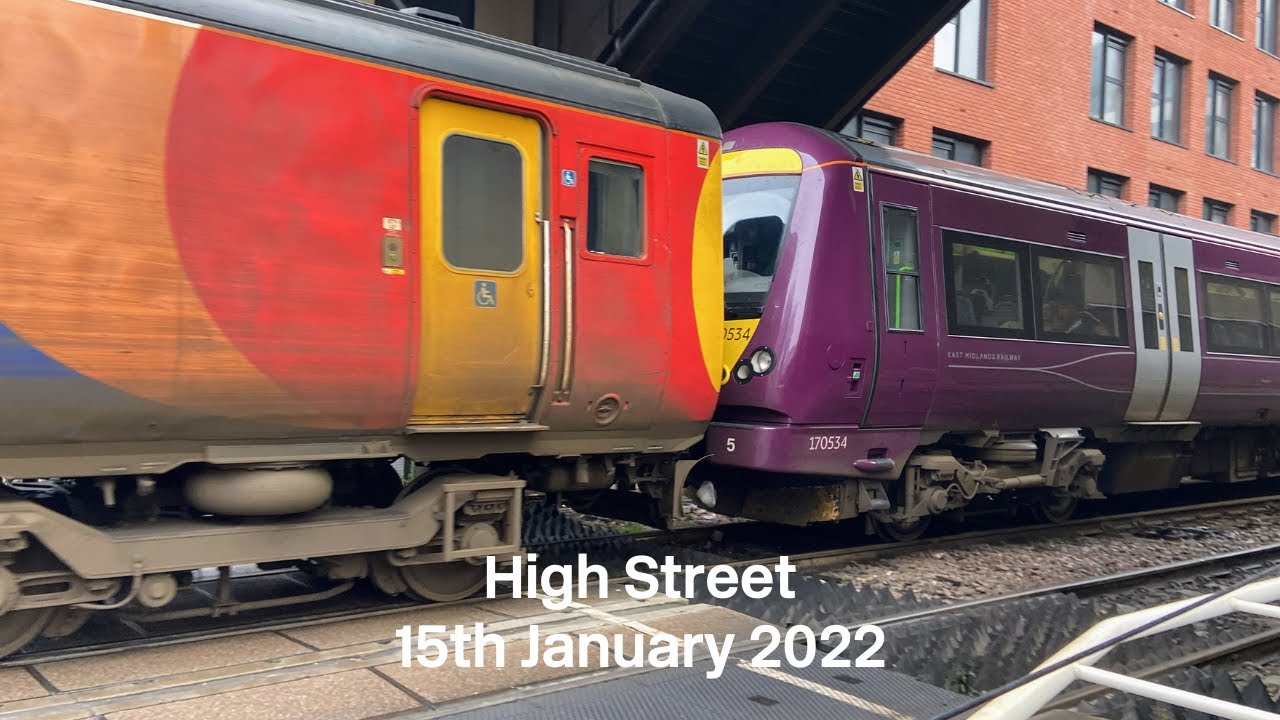 Lincoln High Street Level Crossing (15/01/2022) ft: Lincoln Trains