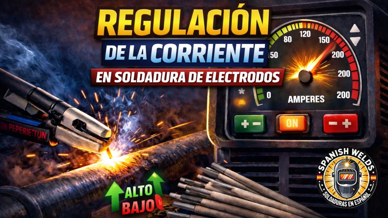 Regulación de la corriente en soldadura de electrodos revestidos