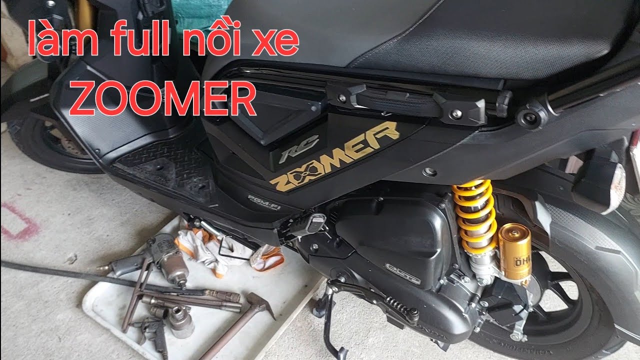 Làm full nồi xe ZOOMER cho anh lớn