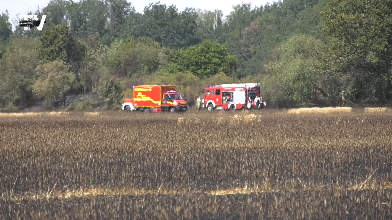 Feldbrand in Machern