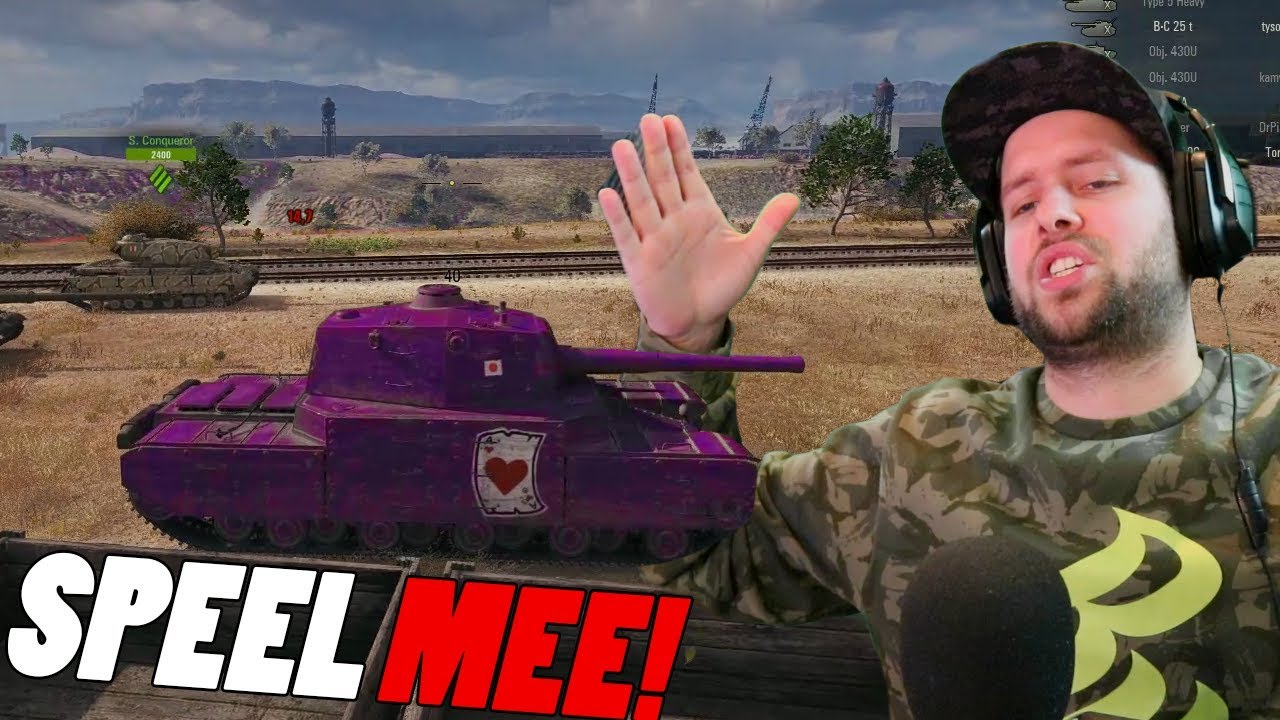 IK HEB DE STERKSTE TANK OOIT! (Type 5 Heavy - World of Tanks)