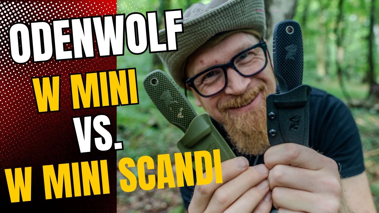 Odenwolf Outdoor Messer W mini und W mini Scandi im Vergleich (Review, Test)