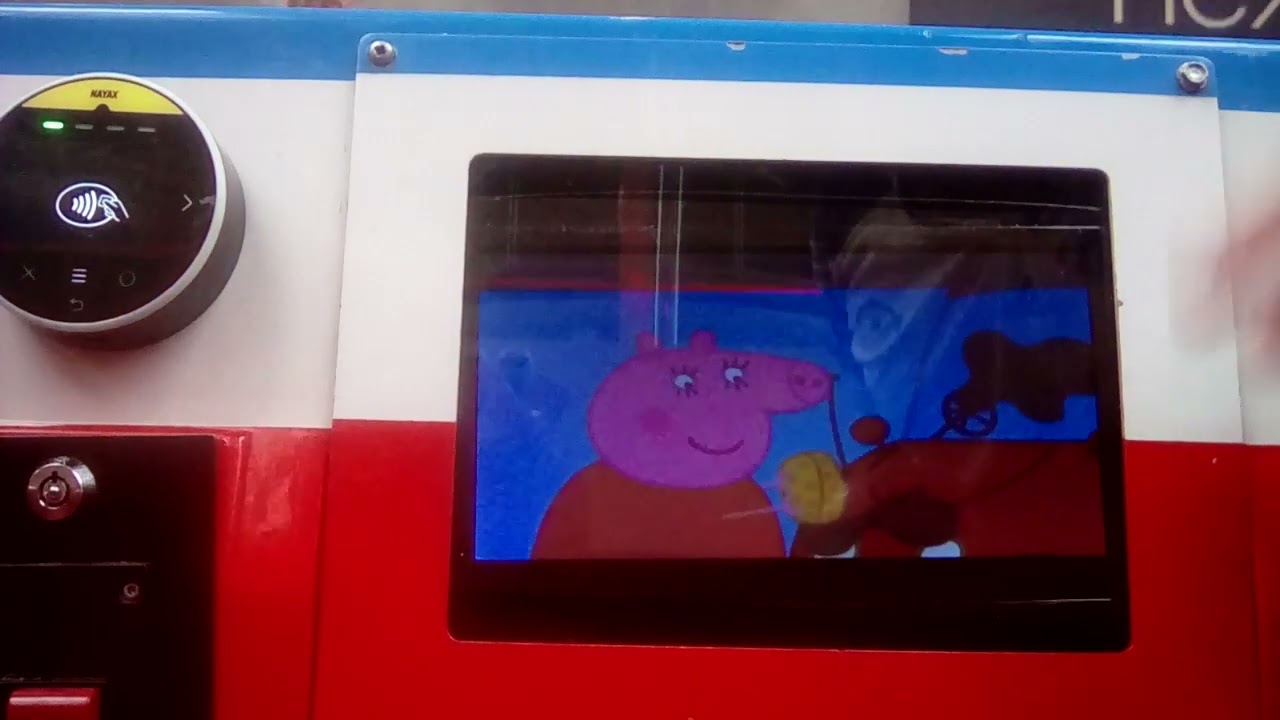 Northern Leisure Video Option Peppa Pig Car kiddie ride