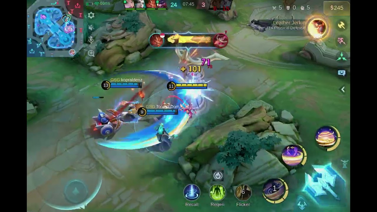 DAY 19 MOBILE LEGEND BANGBANG ESMERALDA EXPLINE BEST LANING PHASE