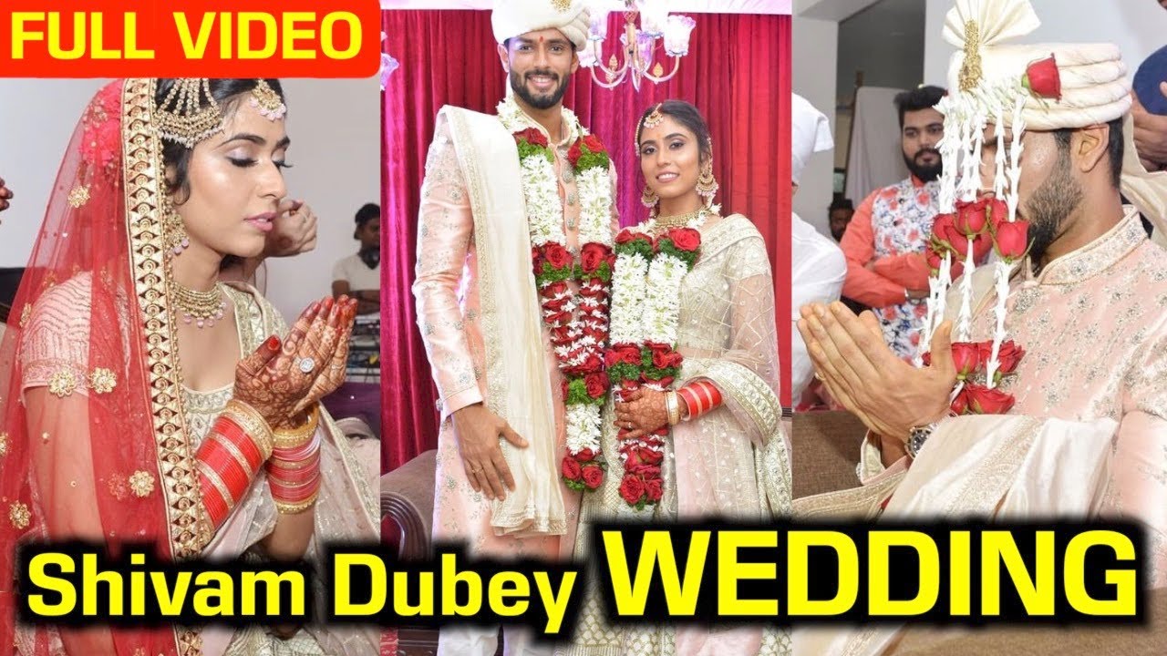 Indian Cricketer Shivam Dubey gets Married to Muslim Girlfriend as per Hindu & Muslim Traditions