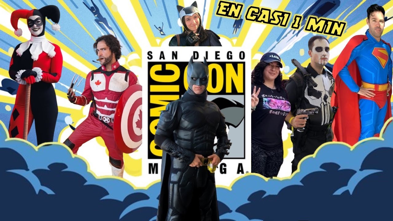 SAN DIEGO COMIC CON MÁLAGA 2025 en (casi) 1 min! - La ComicCon llega a España!!