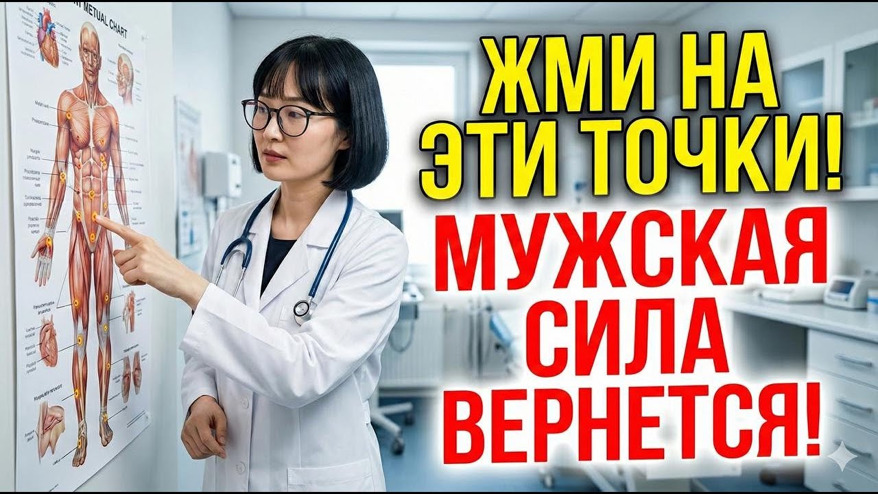 СТОП! 90% Мужчин Массируют НЕ ТУ Точку Для Потенции (Вот Правильная)