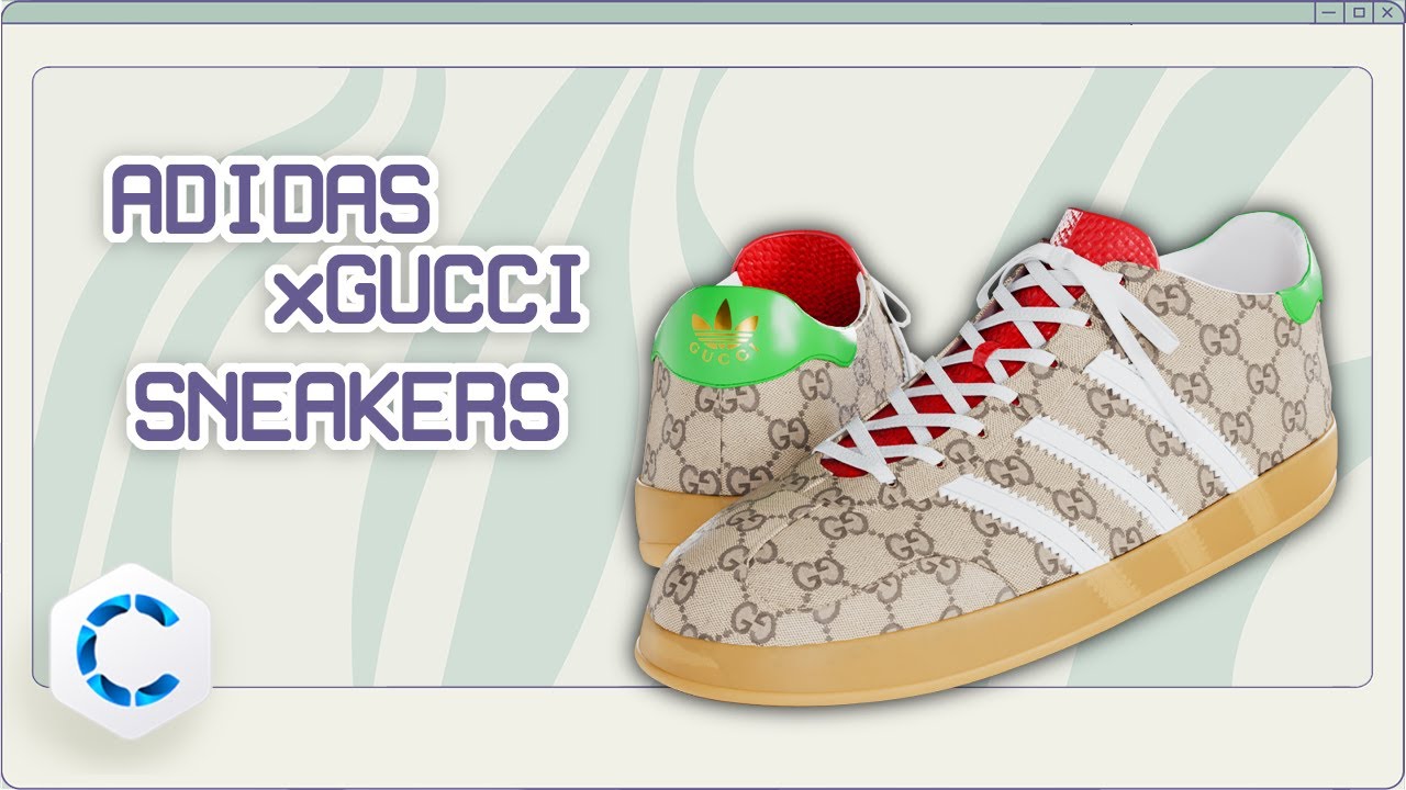 Recreating the Adidas x Gucci Sneakers in CLO3D | Tutorial