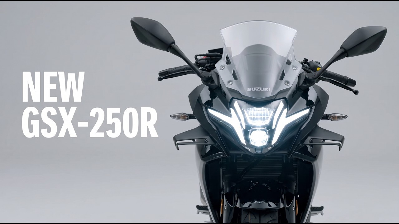 Представлен Suzuki GSX-250R 2027 😱 Новый дизайн, больше мощности и технологий