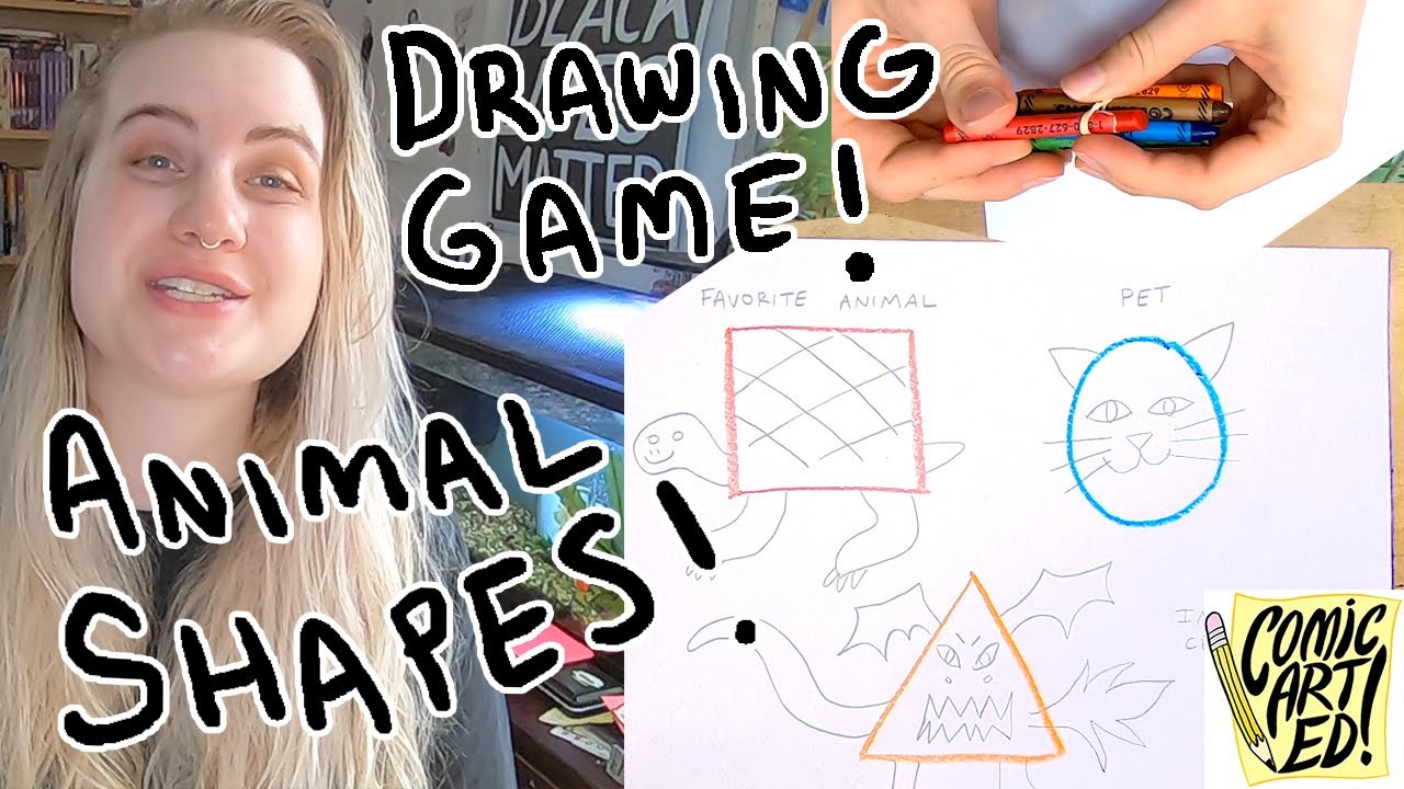 Animal Shapes Drawing Game! | Summer of Connection
