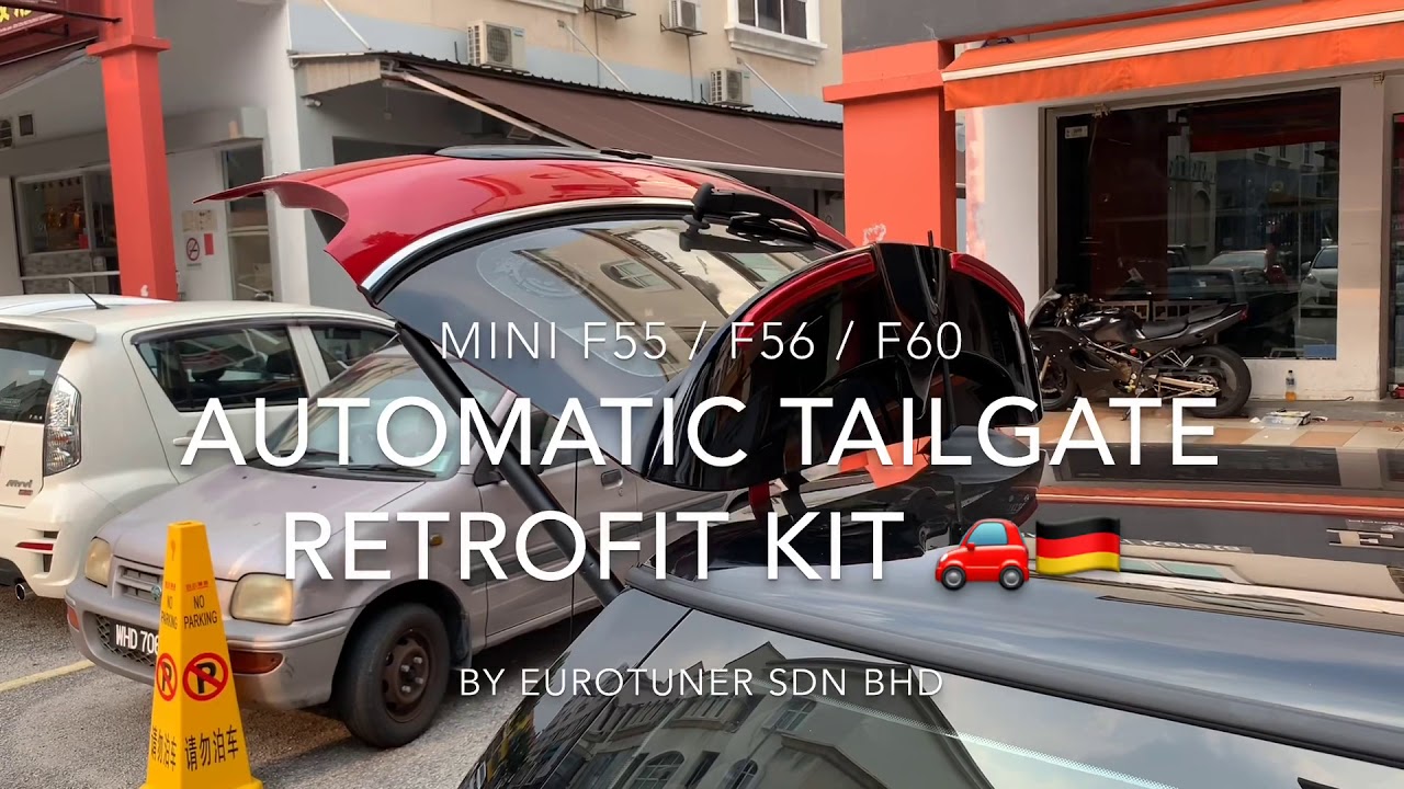 MINI Cooper S Vacuum Soft Close Automatic Tailgate / Power boot Retrofit Kit for F56 / F55 / F60