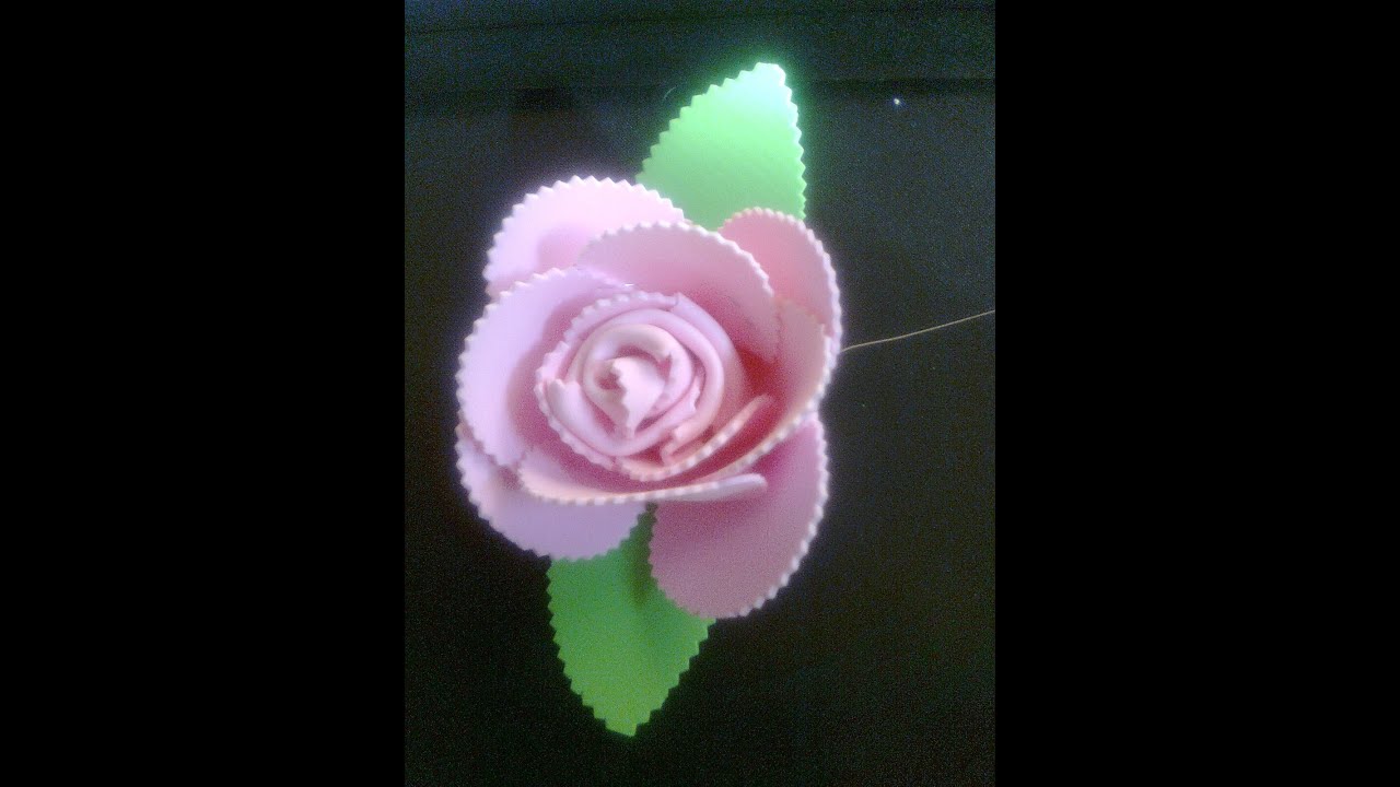 Foam Flowers without glue