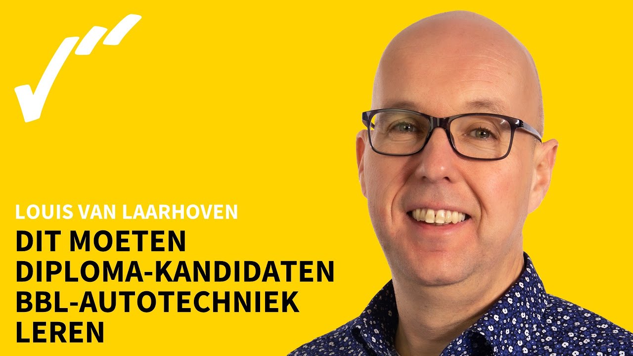 Terugkijken: Uitleg wat diploma-kandidaten BBL-Autotechniek moeten leren