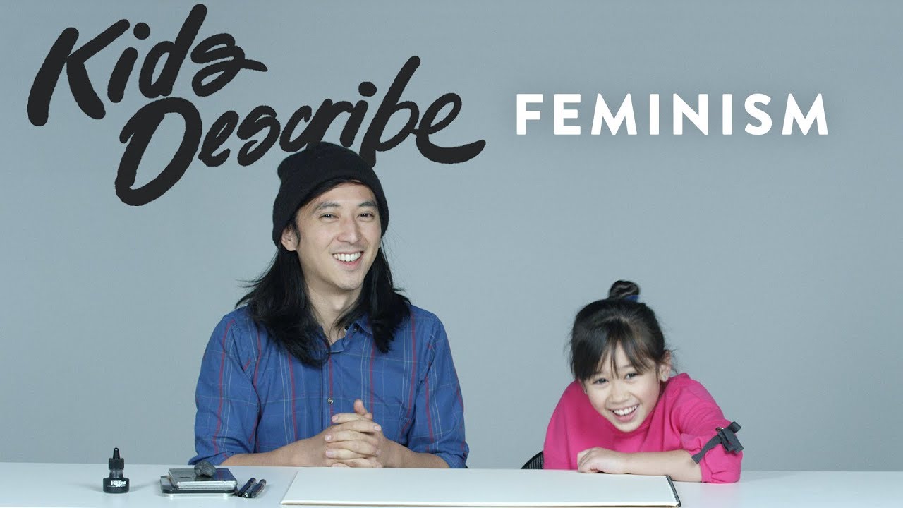 Kids Describe Feminism to an Illustrator | Kids Describe | HiHo Kids