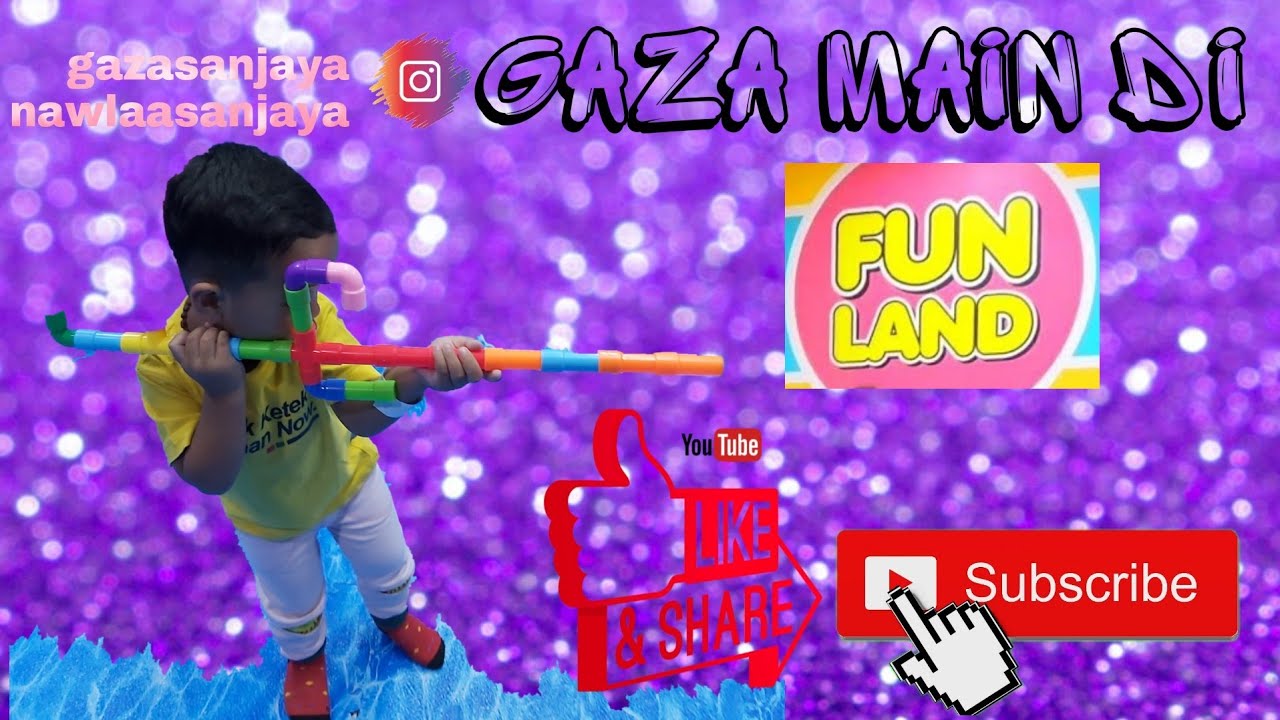 #youtubercilik #virallucu #gazanawlaa GAZA MAIN DI FUN LAND