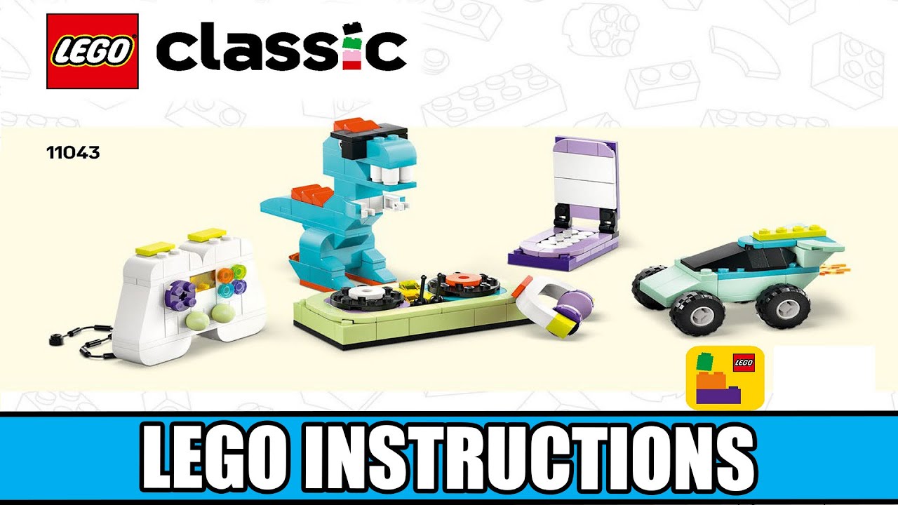 LEGO Instructions - Classic - 11043 - Cool Creative Box - Creative Box